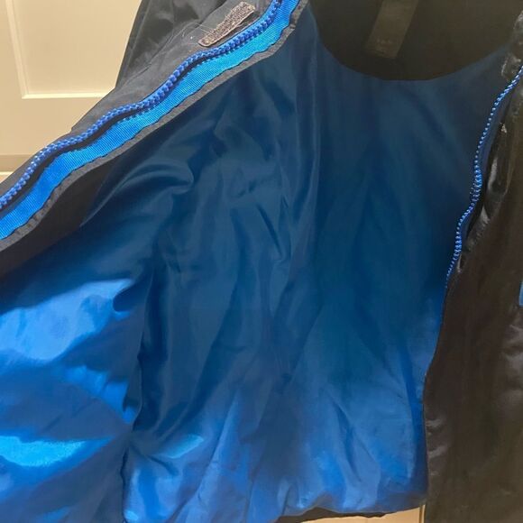 Champion Hooded Hoodie Full Zip Winter Jacket Coat Navy Small Boys 6-7 Outdoors - Picture 4 of 8